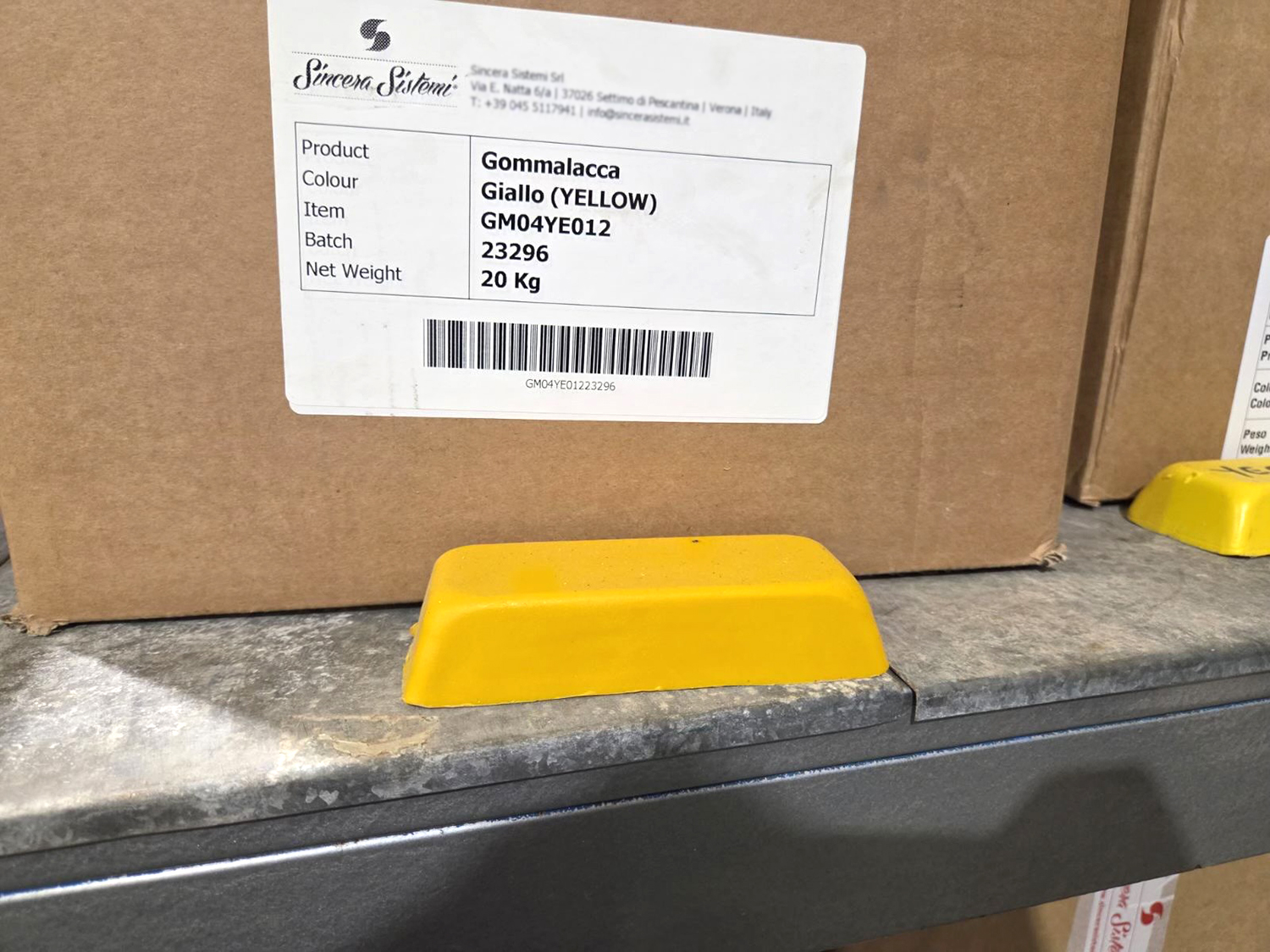 TechTechnovin Ιntroduction to Sincera Sistemi wax block 2